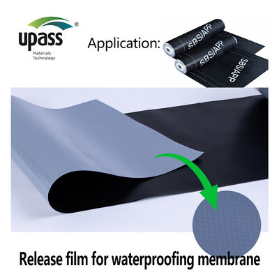 100 Mikron Yüksek Mukavemetli HDPE Çapraz Lamine Film Buz ve Su Kalkanı Çatılar İçin