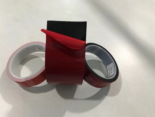 Köpük Bantlar İçin Kırmızı Renkli HDPE Serbest Bırakma Filmi HDPE Silikon Kaplı Serbest Bırakma Astarı