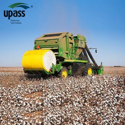 Customizable Self-Adhesive Cotton Bale Wrap Film 2330*75mic/roll for High Puncture and Tear Resistance