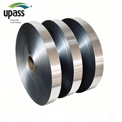 Alüminyumlu Gümüş Alüminyumlu PET Film Rulo Malzemesi Blow Molding Plastik Modeling için