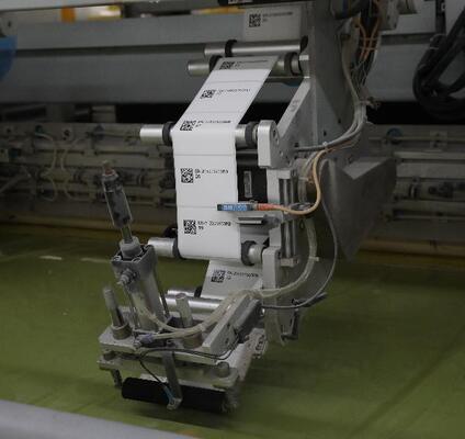 Pamuk Ambalaj Filmi Balya Sargısı PE Sarı Üflemeli Kalıplama Yüksek Görünürlüklü Yırtılmaya Dayanıklı Mühür 2330*75 mikron/rulo Upasschina