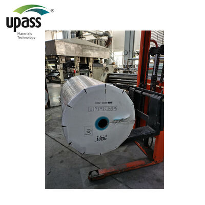 100 Mikron Yüksek Mukavemetli HDPE Çapraz Lamine Film Buz ve Su Kalkanı Çatılar İçin