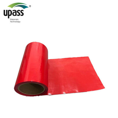 Köpük Bantlar İçin DS Kırmızı HDPE Silikon Kaplı Yayın Astarı