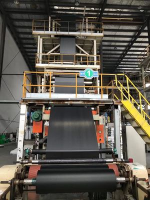 Su Yalıtım Uygulaması Düz ​​HDPE Silikon Kaplı Astar