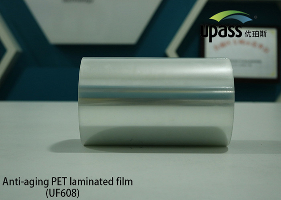 Yaşlanma Karşıtı PET Lamine Film 608 Ambalaj Filmi Su Yalıtım Uygulama Filmi