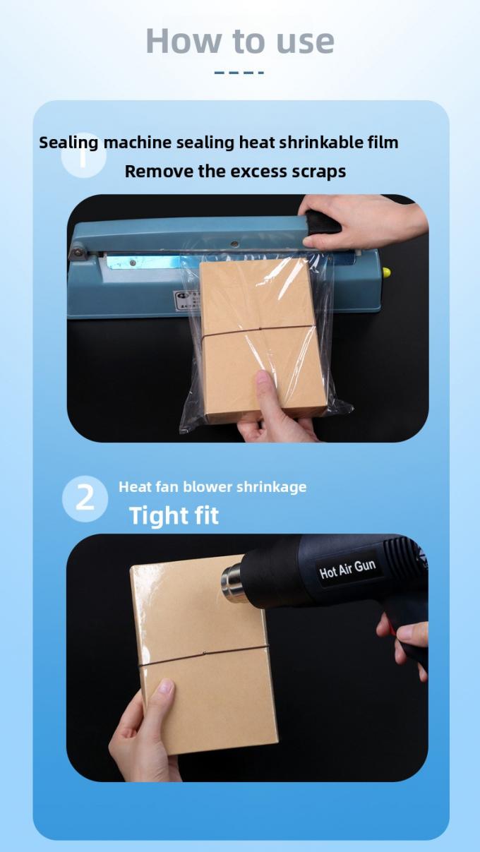 POF Heat Shrink Film şeffaf kalite